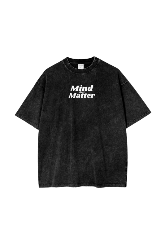 Brain Control Acid Wash Oversize T-Shirt