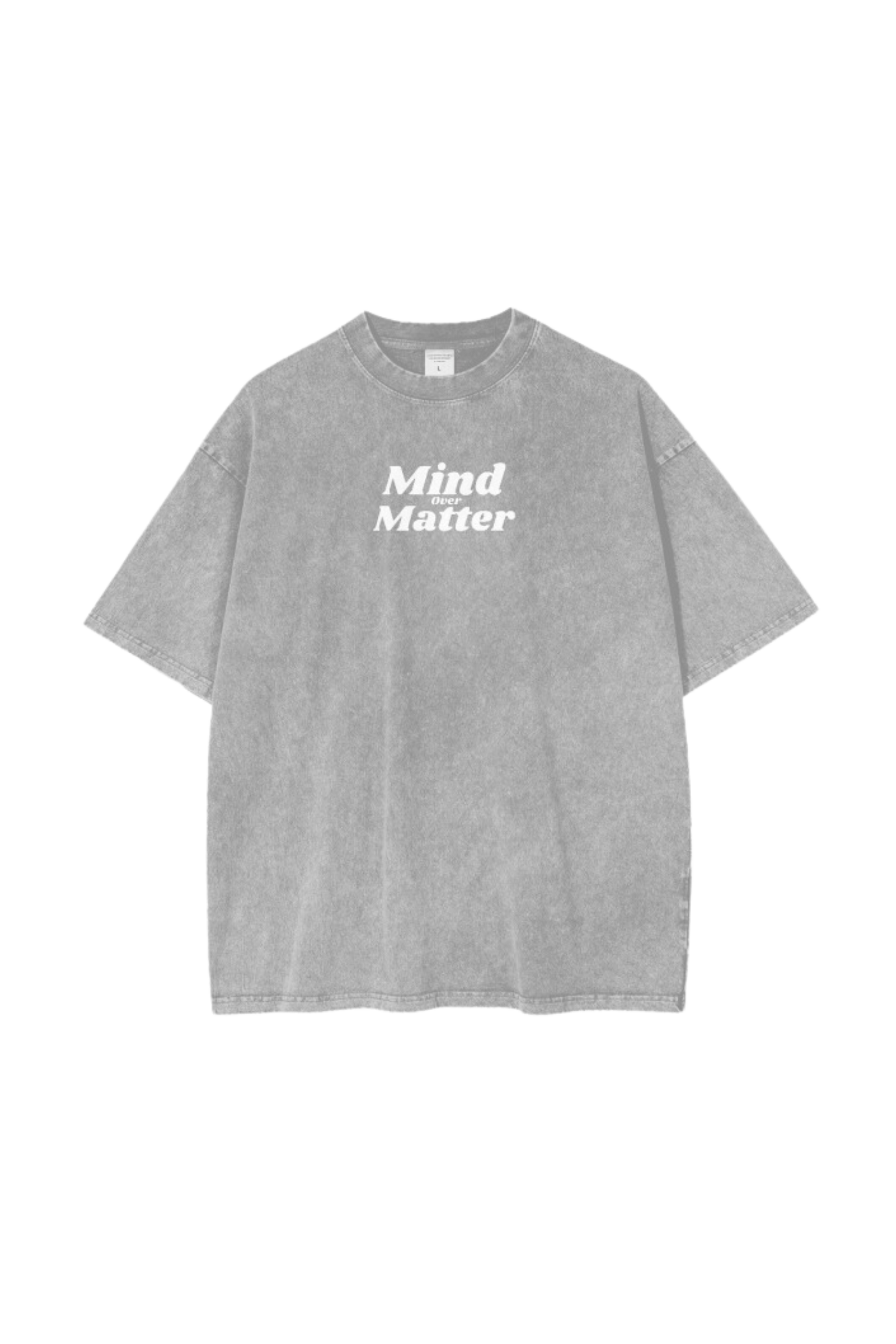 Brain Control Acid Wash Oversize T-Shirt