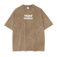 Brain Control Acid Wash Oversize T-Shirt