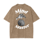 Brain Control Acid Wash Oversize T-Shirt