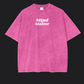 Brain Control Acid Wash Oversize T-Shirt